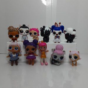 LOL Surprise Dolls & Pets - Lot of 11